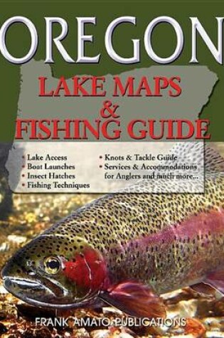 Cover of Oregon Lake Maps & Fishing Guide