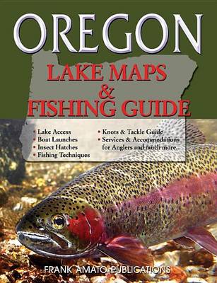 Book cover for Oregon Lake Maps & Fishing Guide