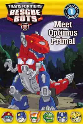 Book cover for Transformers: Rescue Bots: Meet Optimus Primal