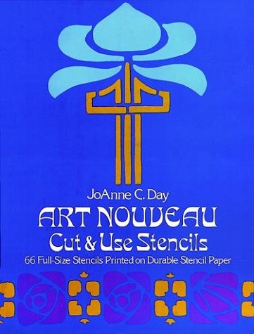 Cover of Art Nouveau Cut & Use Stencils