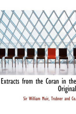 Cover of Extracts from the Coran in the Original