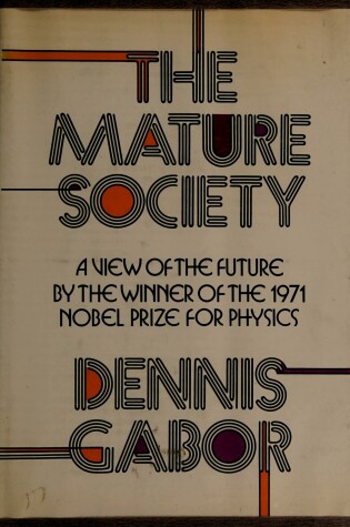 Cover of Mature Society