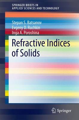 Book cover for Refractive Indices of Solids