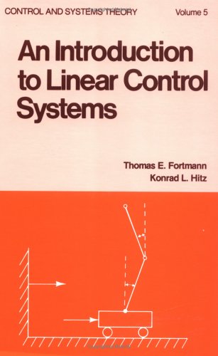 Book cover for An Introduction to Linear Control Systems
