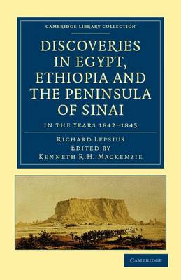 Cover of Discoveries in Egypt, Ethiopia and the Peninsula of Sinai