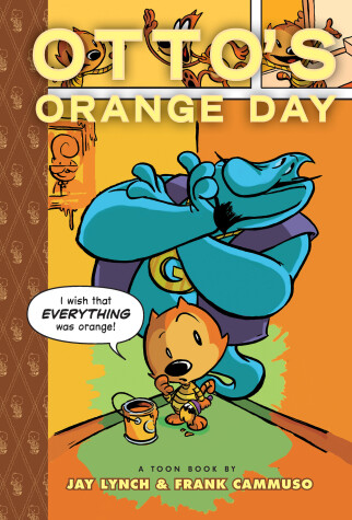 Book cover for Otto's Orange Day