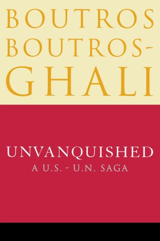 Cover of Unvanquished