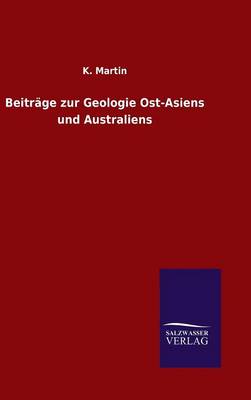 Book cover for Beiträge zur Geologie Ost-Asiens und Australiens