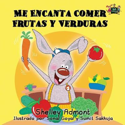 Book cover for Me Encanta Comer Frutas y Verduras