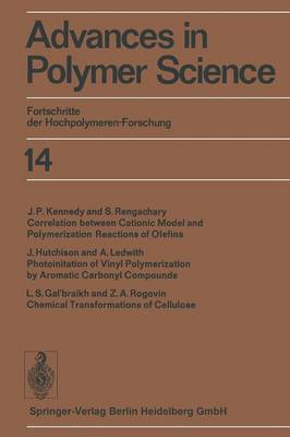 Book cover for Advances in Polymer Science