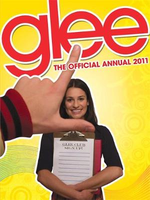 Book cover for The Official Glee Annual