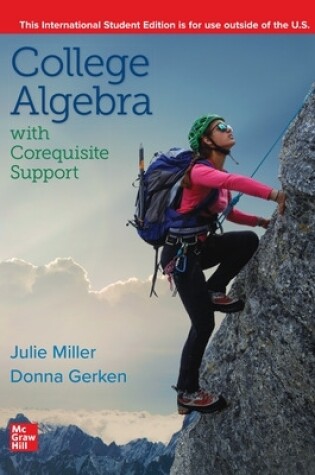 Cover of ISE College Algebra with Corequisite Support