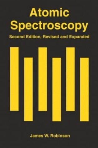 Cover of Atomic Spectroscopy, Second Edition,