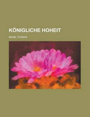 Book cover for Konigliche Hoheit