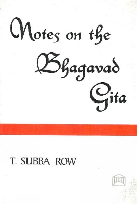 Book cover for Notes on the Bhagavad-Gita