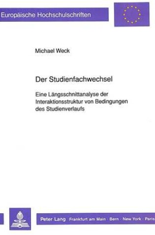 Cover of Der Studienfachwechsel