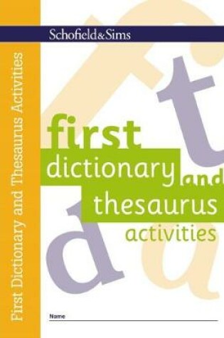 Cover of First Dictionary and Thesaurus Activities