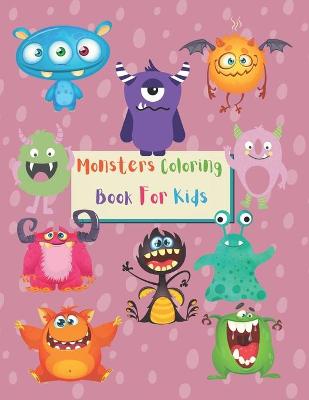 Book cover for Monsters Coloring Book for Kids
