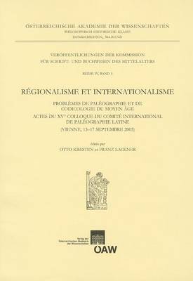 Book cover for Regionalisme Et Internationlisme