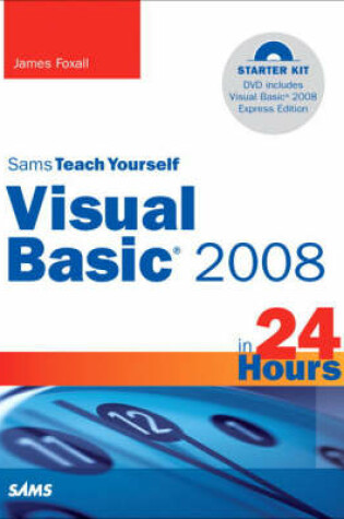 Cover of Sams Teach Yourself Visual Basic 2008 in 24 Hours