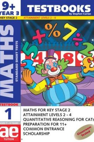 Cover of 9+ (Year 3) Maths Testbook 1