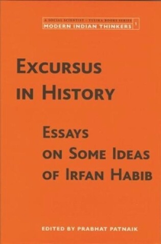 Cover of Excursus in History - Essays on Some Ideas of Irfan Habib