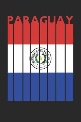 Book cover for Vintage Paraguay Notebook - Retro Paraguay Planner - Paraguayan Flag Diary - Paraguay Travel Journal