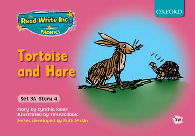 Book cover for Read Write Inc Phonics Fiction Set 3A Pink Tortoise and Hare