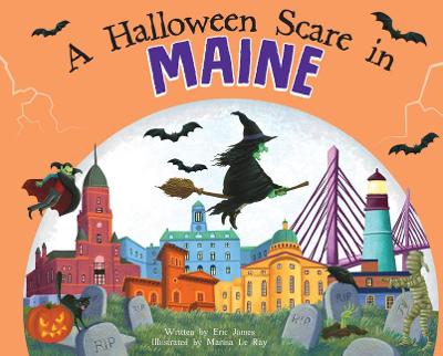 Book cover for A Halloween Scare in Maine