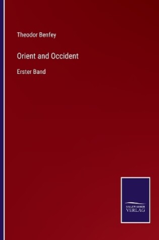 Cover of Orient and Occident