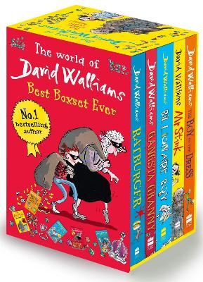 Book cover for The World of David Walliams: Best Boxset Ever