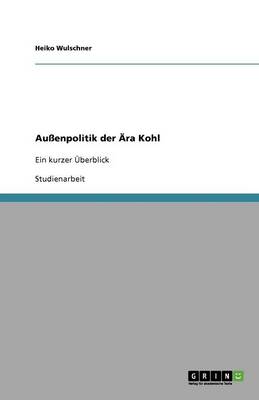 Book cover for Aussenpolitik der AEra Kohl