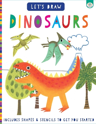 Book cover for Let's Draw Dinosaurs