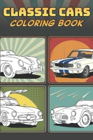 Cover of Classic Cars Coloring Book