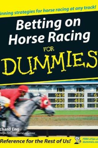 Cover of Betting on Horse Racing For Dummies