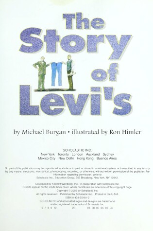 Cover of The Story of Levi's