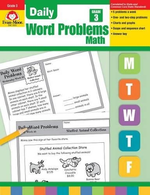 Cover of Daily Word Problems Grade 3