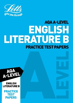 Book cover for AQA A-Level English Literature B Practice Test Papers