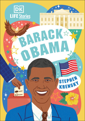 Book cover for DK Life Stories Barack Obama