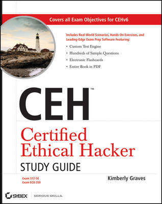 Book cover for CEH Certified Ethical Hacker Study Guide