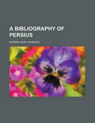 Book cover for A Bibliography of Persius