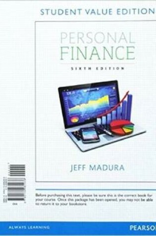 Cover of Personal Finance, Student Value Edition Plus Mylab Finance with Pearson Etext -- Access Card Package