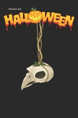 Cover of halloween skull