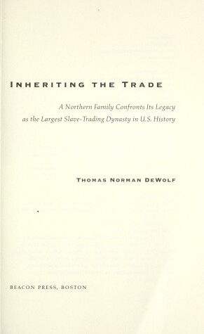 Book cover for Inheriting the Trade