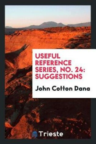 Cover of Useful Reference Series, No. 24