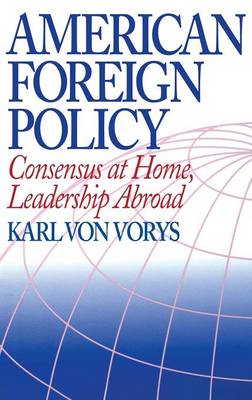 Book cover for American Foreign Policy