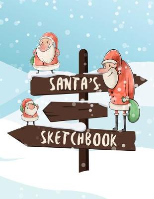 Book cover for Santa's Sketchbook