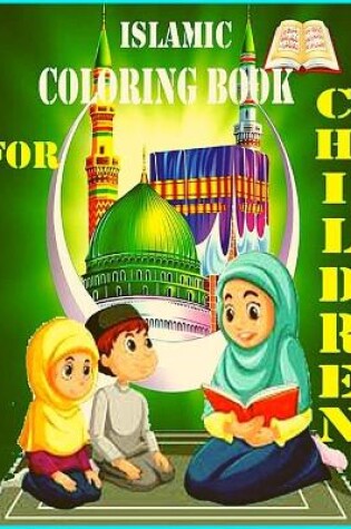 Cover of islamic coloring book for children