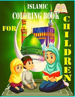 Cover of islamic coloring book for children