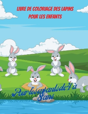 Book cover for Livre de coloriage de lapins pour enfants